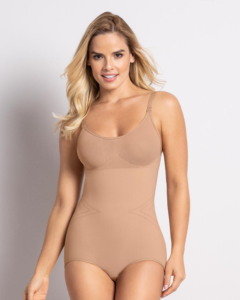 Invisible Bodysuit Shaper with Super Comfy Compression – Shaped by