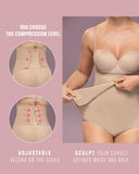 Postpartum Panty with Adjustable Belly Wrap